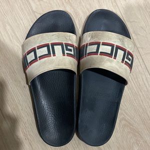 Authentic Mens Gucci Slides